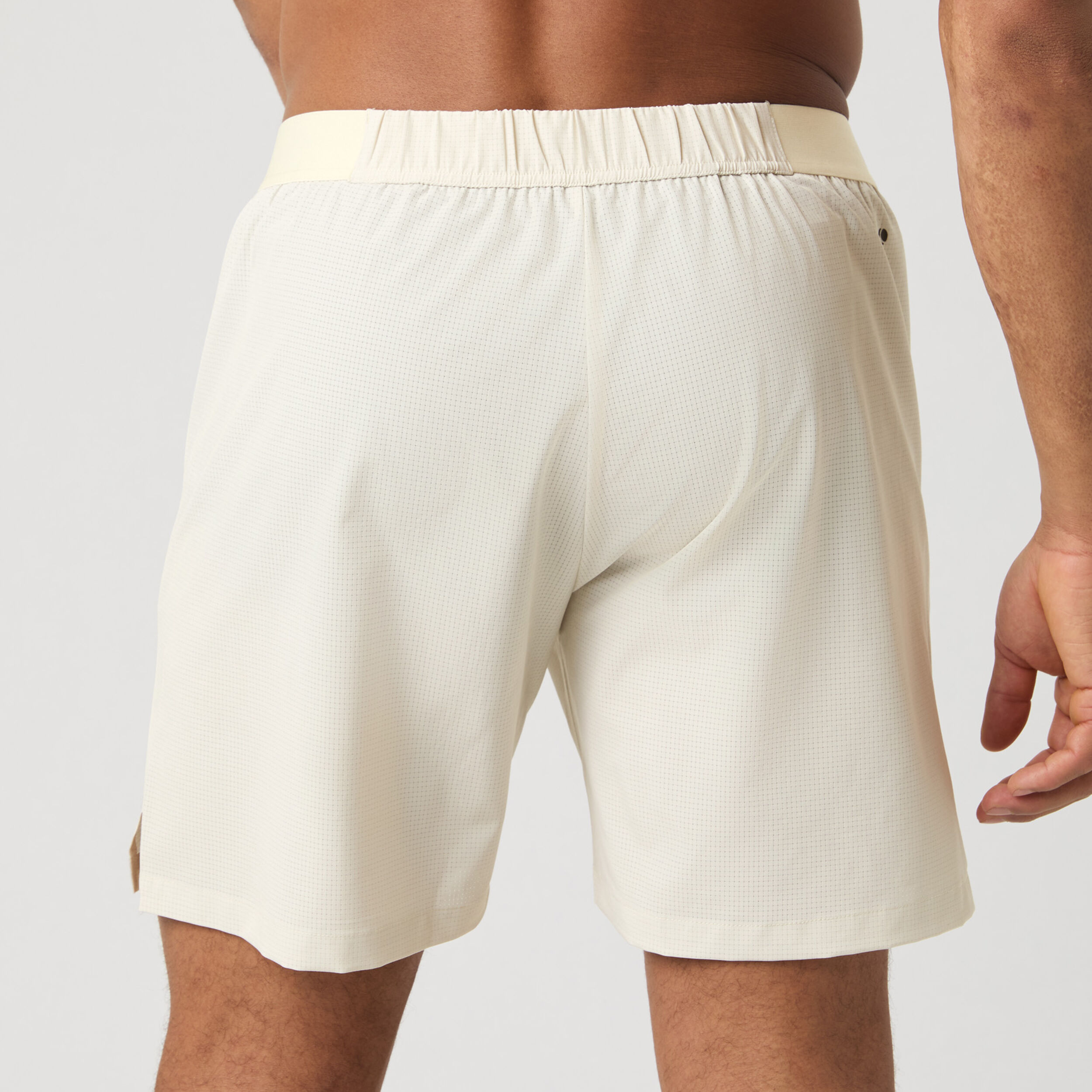 Björn Borg Zip Shorts Hommes - Crème