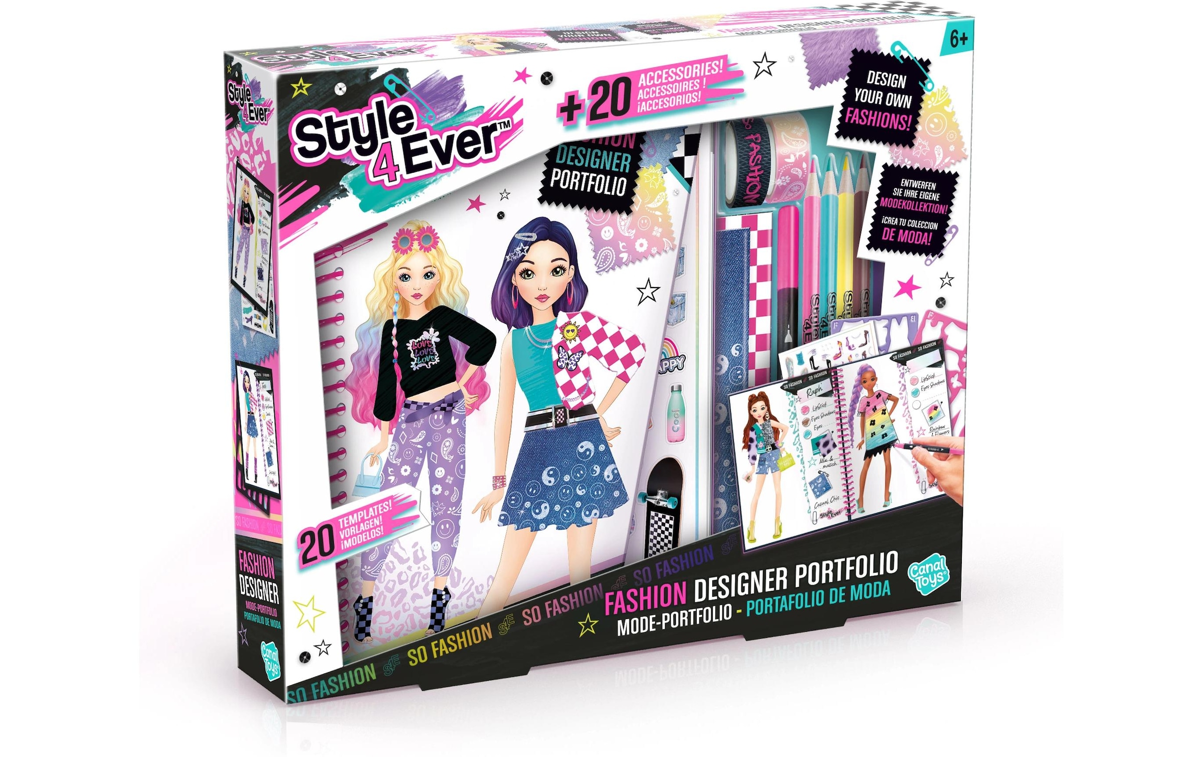 Canal Toys Kreativset »Fashion Designer Portfolio«
