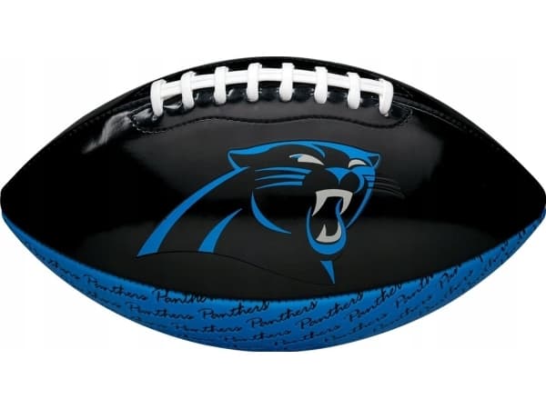Wilson Wilson NFL Team Peewee Carolina Panthers Mini Ball WTF1523XBCA svart 7