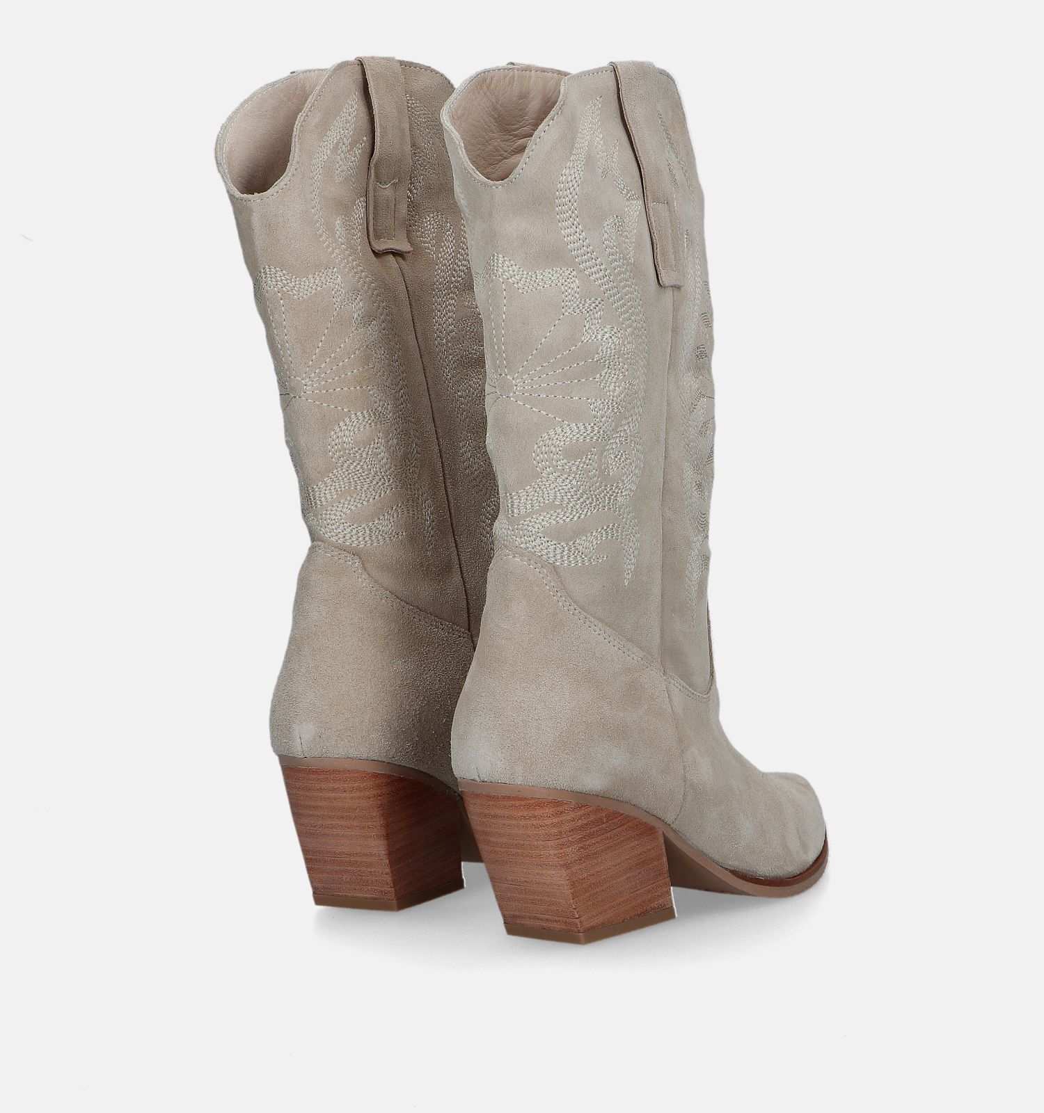 Cowboy boots beige