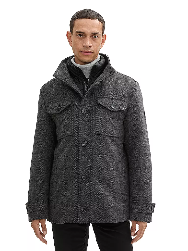 TOM TAILOR Jacke  grau
