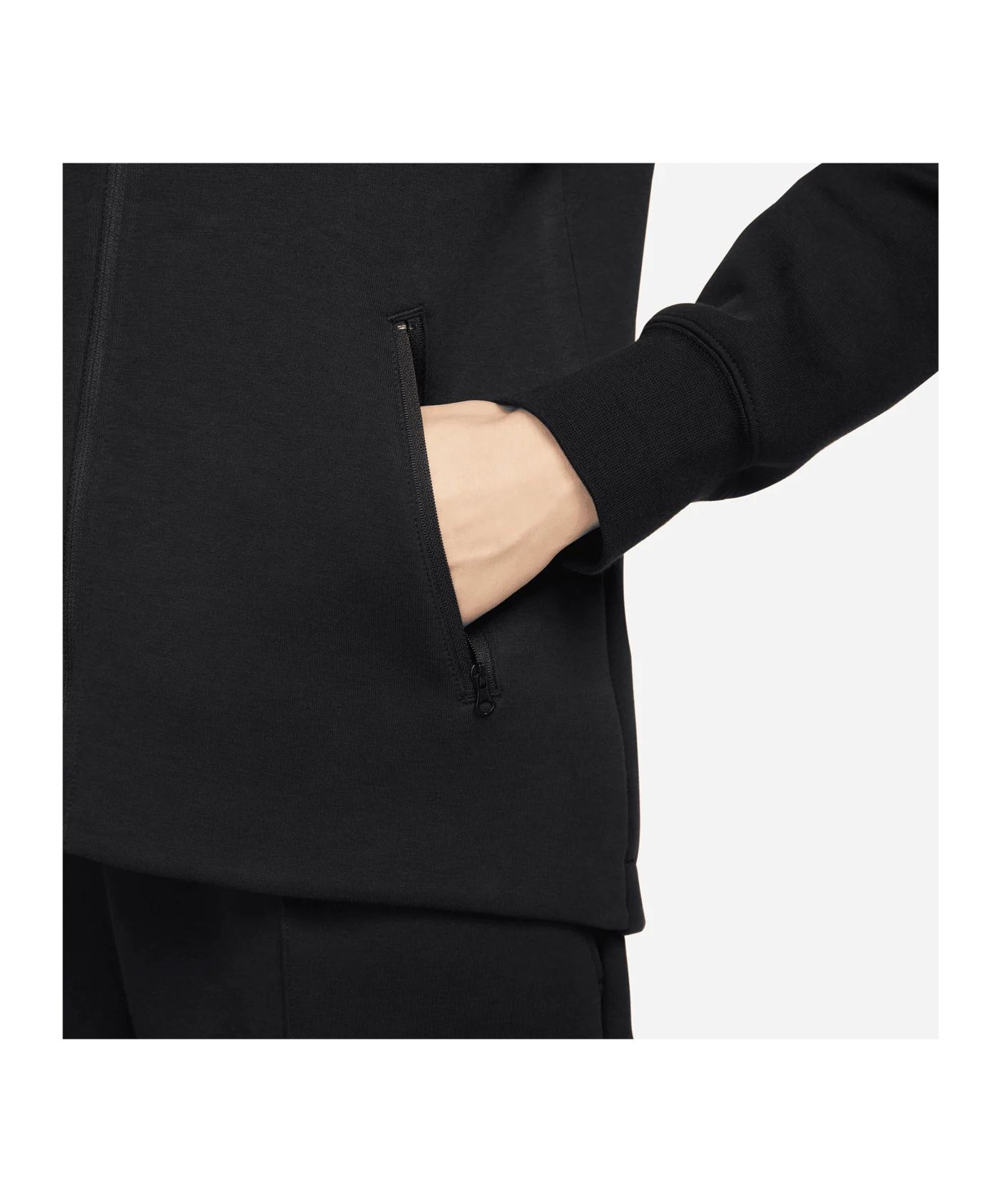 Nike Tech Fleece Windrunner Damen Schwarz F010