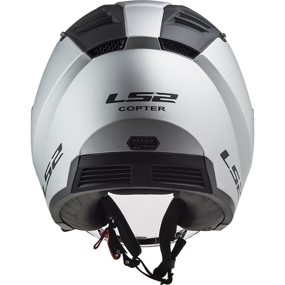 LS2 - Casque OF600 Copter Solid Argent