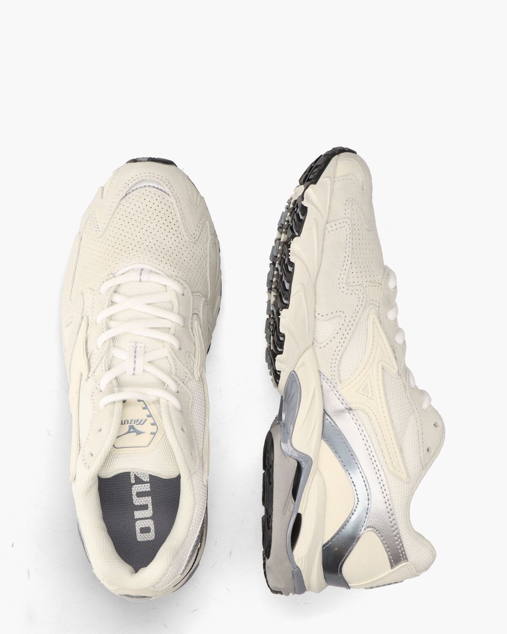 Mizuno Wave Rider 10 Off-White Herensneakers