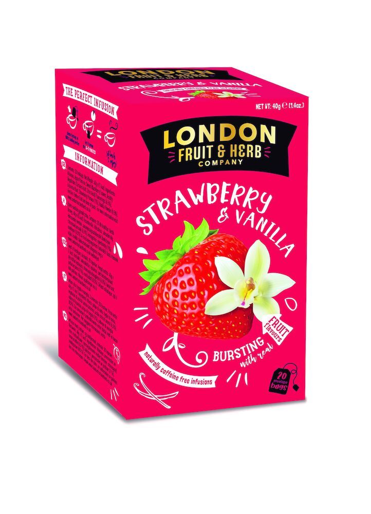 London Fruit & Herb Tea Strawberry & Vanilla