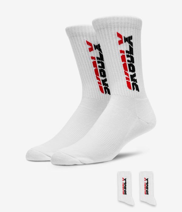 skatedeluxe Athletic Socken US 6-13 (white) 3er Pack