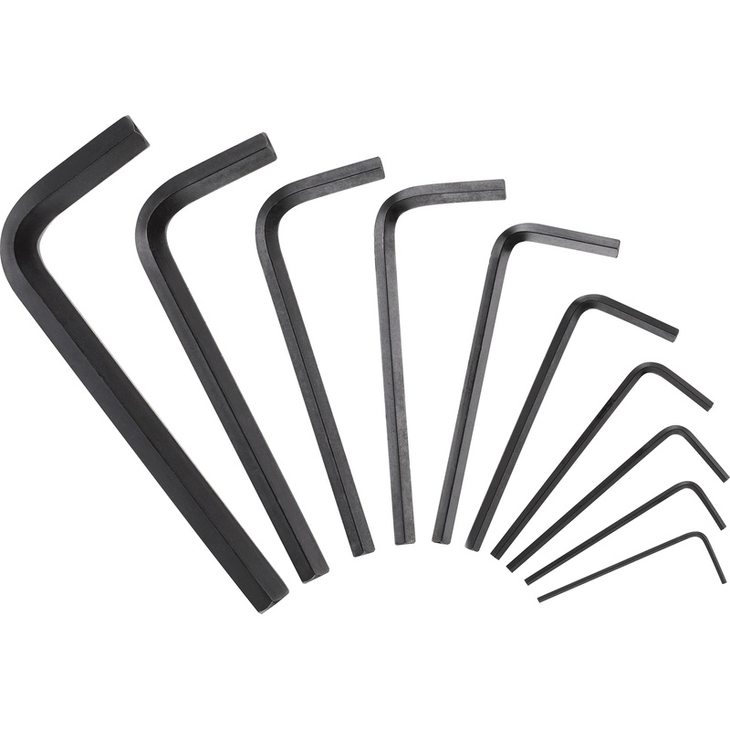 Stanley stiftsleutelset 10 Dlg 1,5-10mm