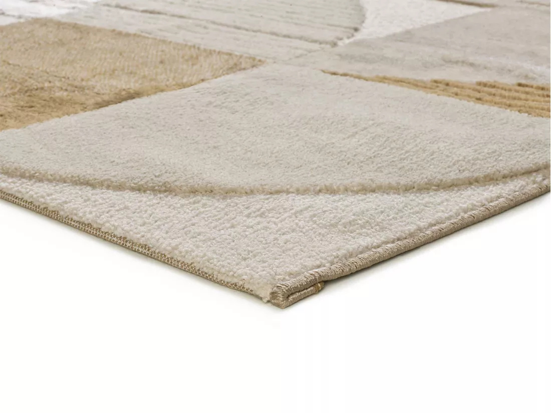 Tapis intérieur - géométrique - multicolore - 80 x 150 cm - MELFI