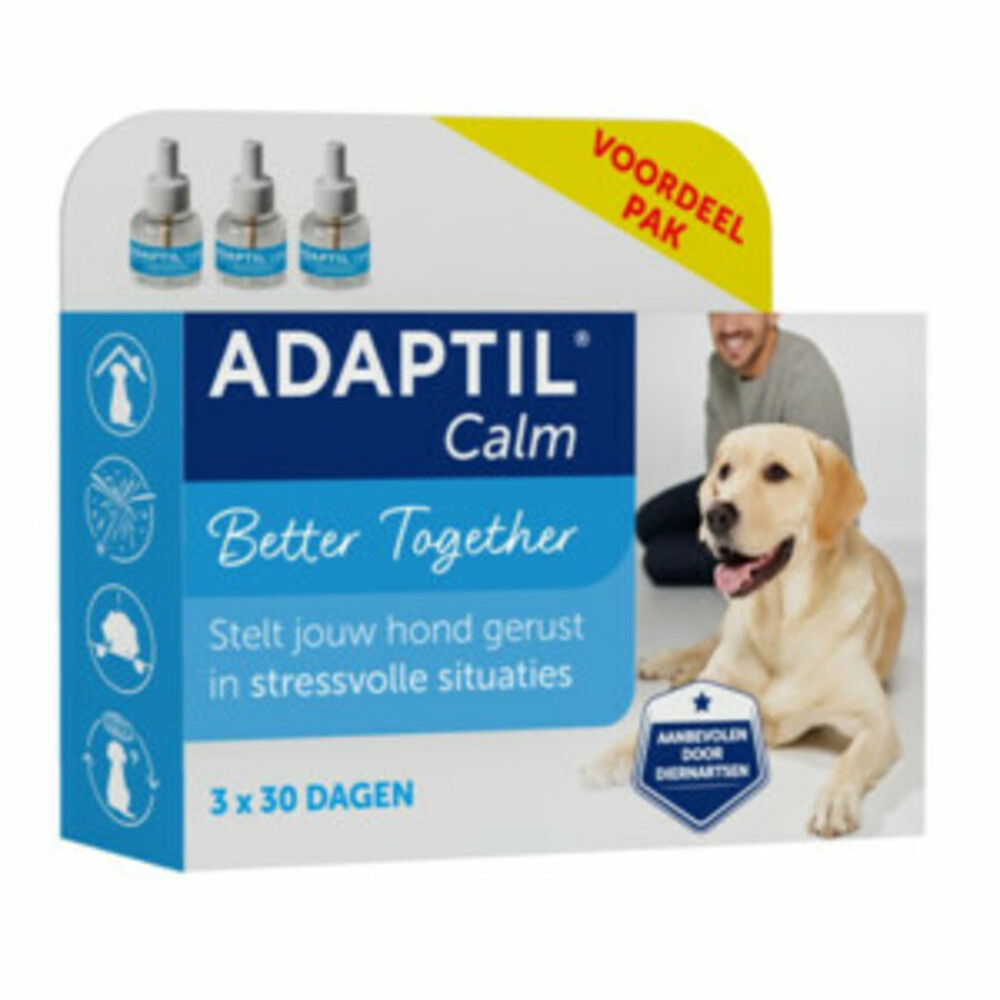 Adaptil Anti-stress Navulflacons 3 x 48 ml