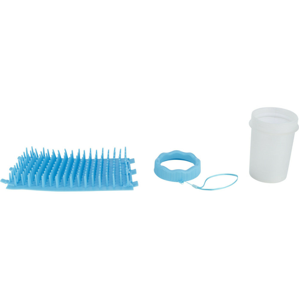 Nettoyant pour pattes avec brosse en silicone taille m-l
