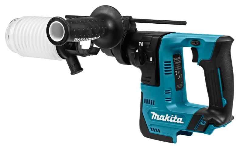 Makita HR140DZJ 12V Max Boorhamer in Mbox met stofafzuiging