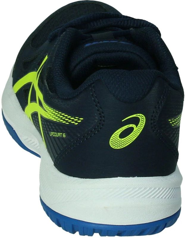 Asics - Upcourt 6 GS - Indoor Schoenen - Zwart - Mesh - Ademend