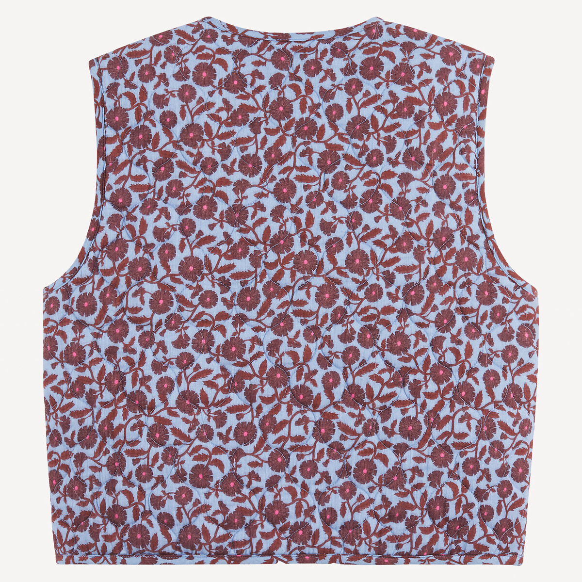 COLEÇÕES LA REDOUTE<br>Cardigã acolchoado com estampa floral