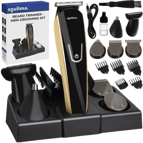 2-i-1 Hårklipper / Hårtrimmer / Skjeggtrimmer – Barbermaskin
