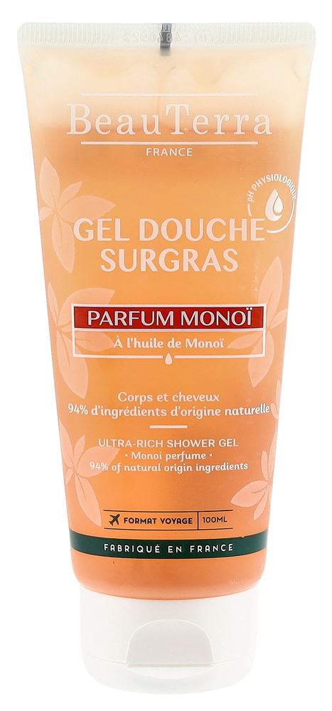 BEAUTERRA Duschgel Gel reichhaltig Monoi Tb 100 ml