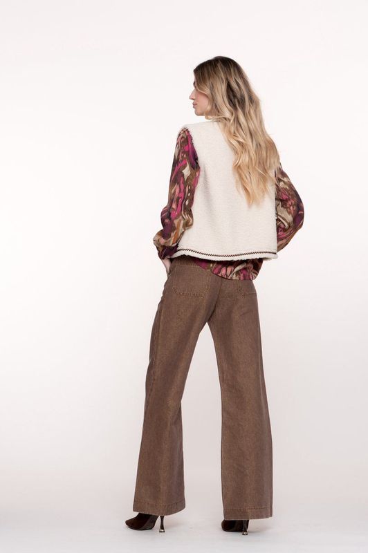 Geisha - Flared 51515-10 - Jeans - Camel/Gold