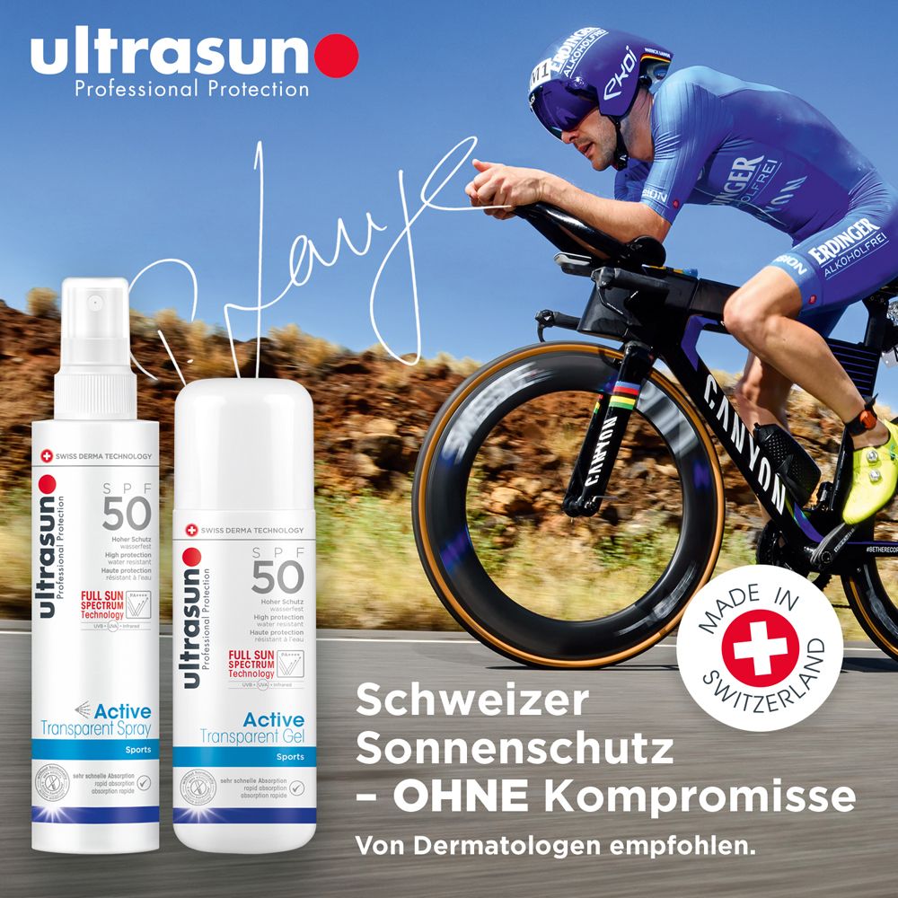 ultrasun Active Transparent Spray SPF50