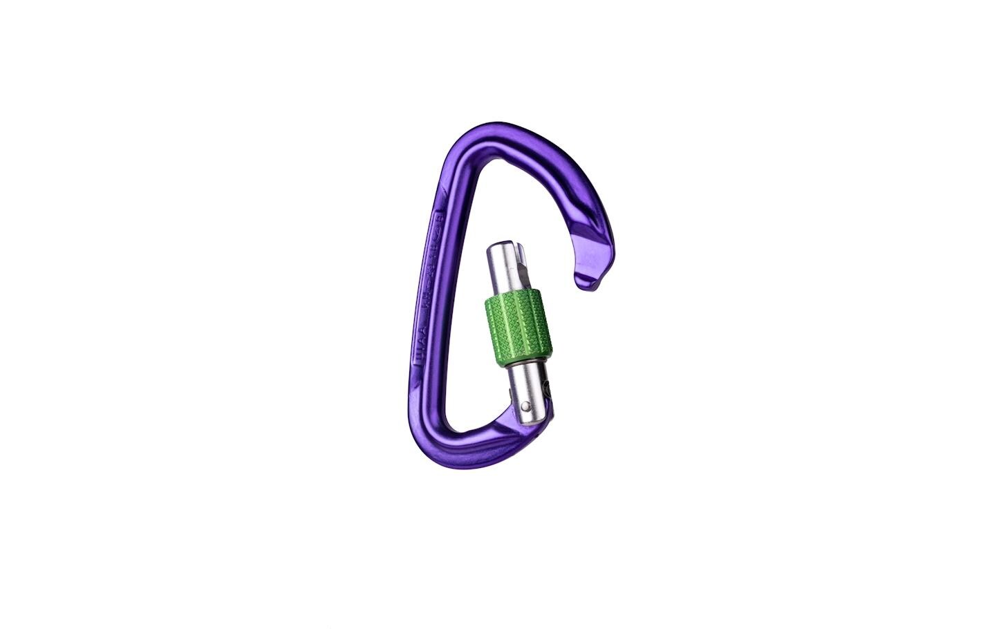 Carabiner Session Screw Gate LilaKarabiner mit Schraubverschluss