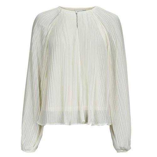 Vila - VICELINE O-NECK L/S TOP/SU - Beige