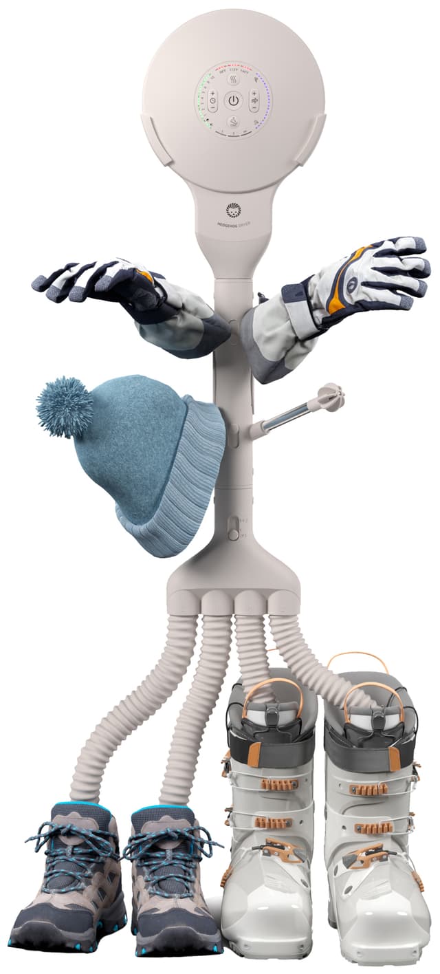 Hedgehog Buddy 4 Ionic skotørrer H-WB4-WIO (hvid)