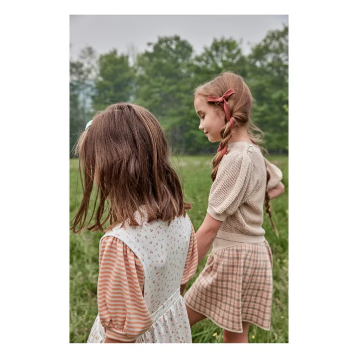 Soor Ploom Robe Fleurie Dunes | Blanc