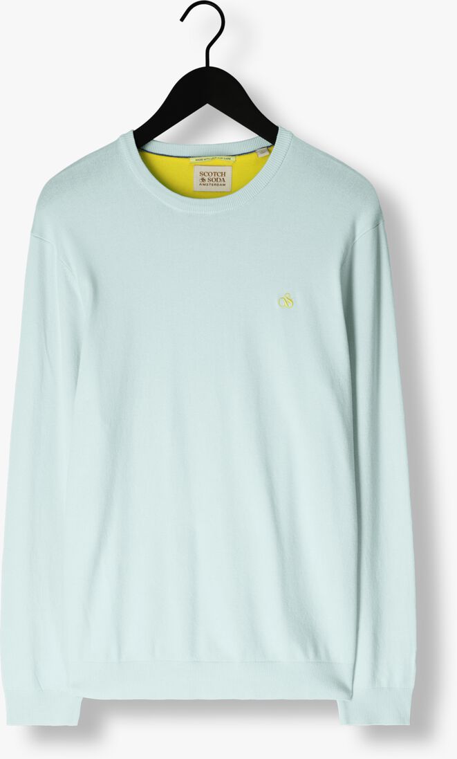 SCOTCH & SODA mint scotch & soda trui essential ecovero pullover