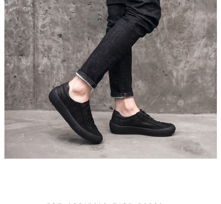 VEAZ - Effen veterschoenen