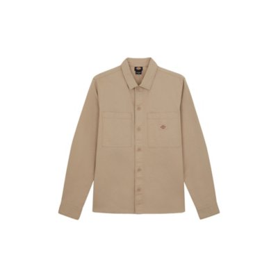 Chemise à manches longues homme Florala MARRON DICKIES