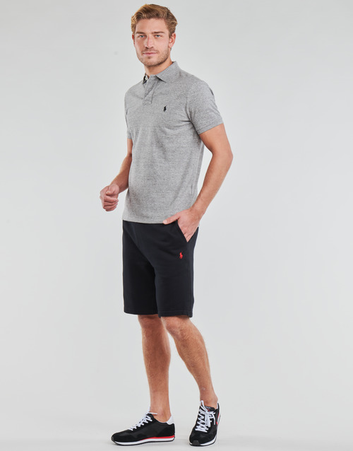 Polo Ralph Lauren - POLO AJUSTE DROIT EN COTON BASIC MESH LOGO PONY PLAYER Gris