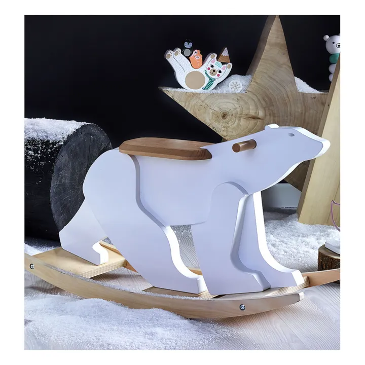 Vilac Jeu d'équilibre Eddy bear en bois - Michelle Carlslund