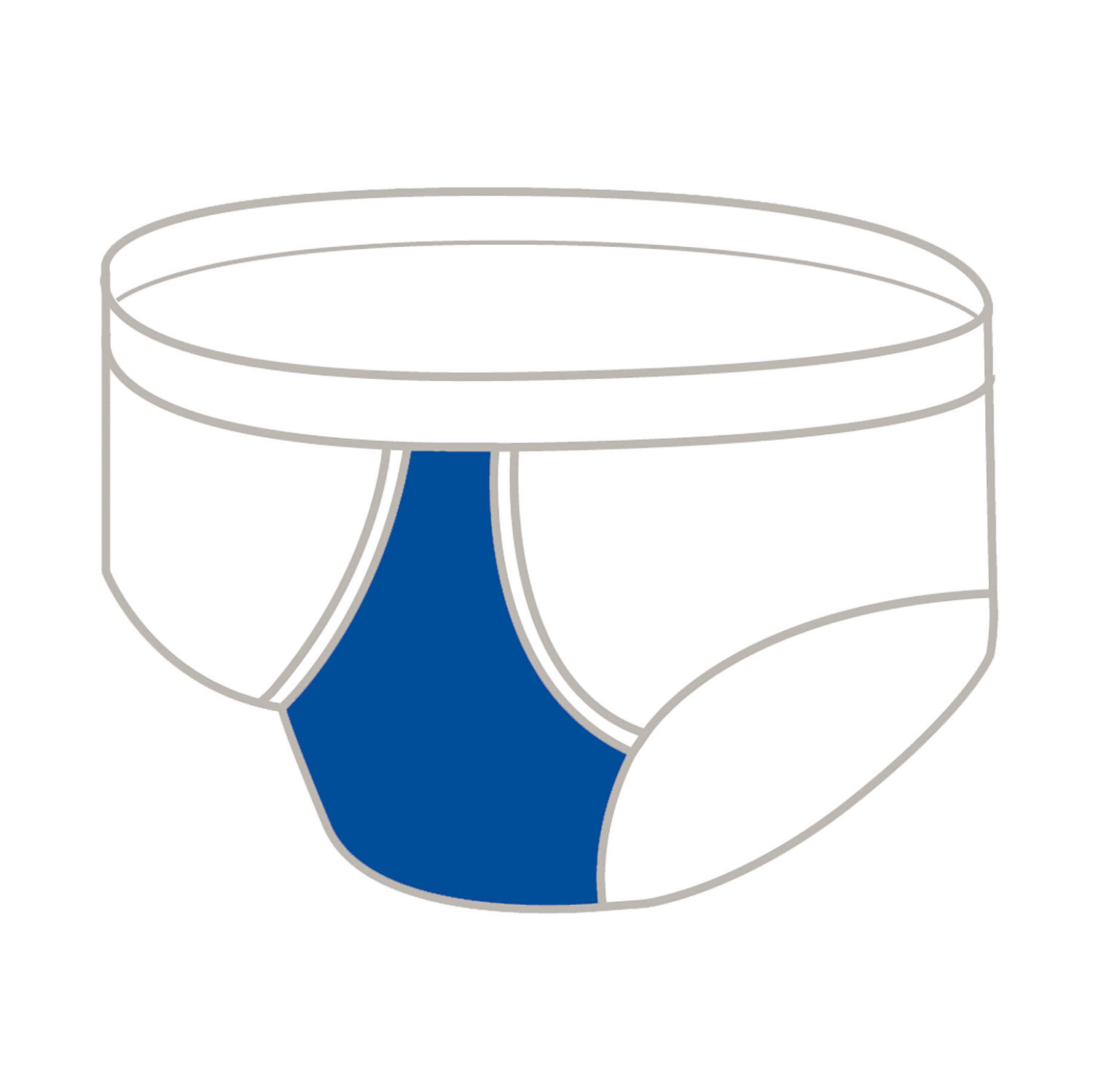 Hydas Herrenslip bei Inkontinenz