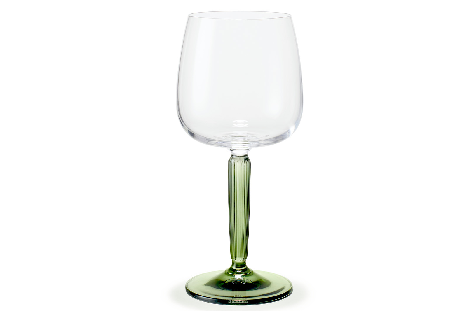 Hammershøi hvitvinsglass 2pk Grønn. 35 cl. 2pk