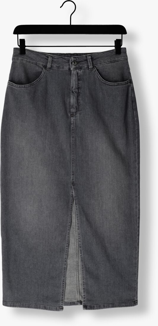 grijze penn & ink midirok 679 skirt