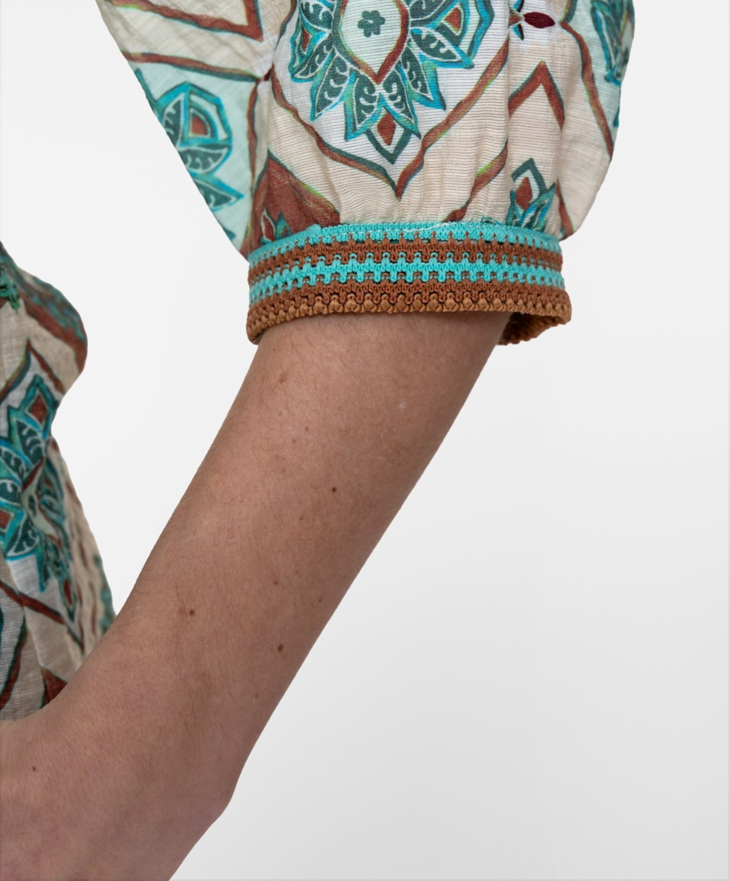 Geisha Dames blouse blauw