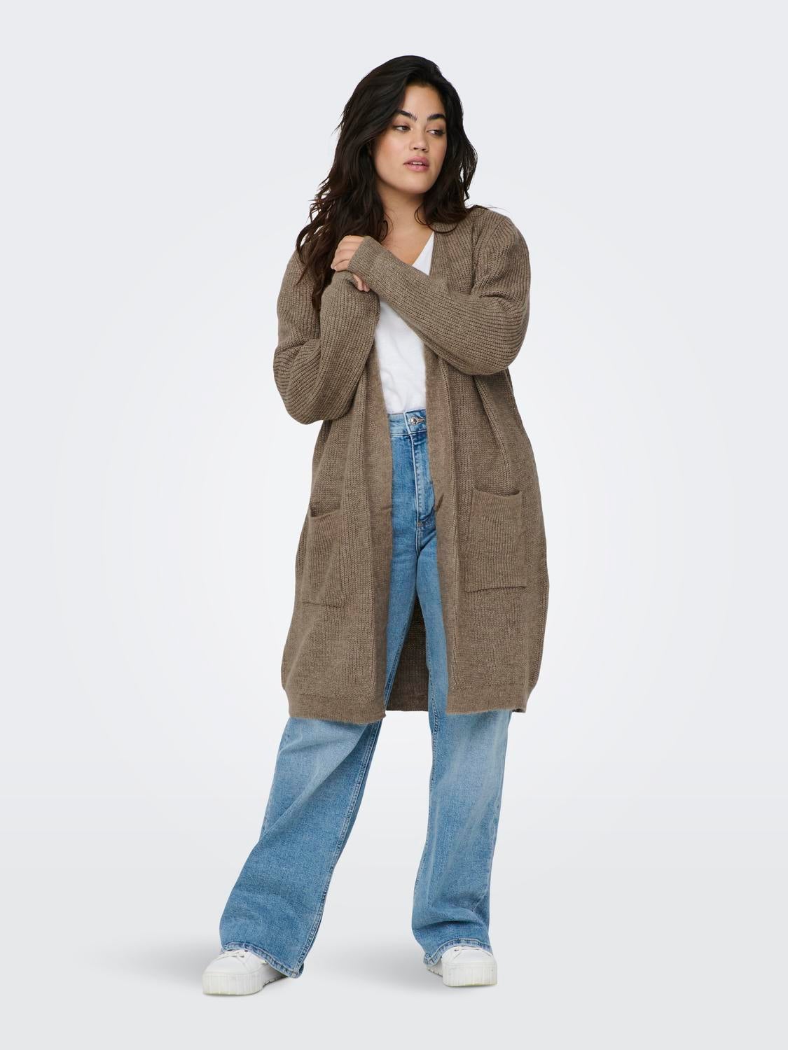 CARJADE Strickjacke Caribou