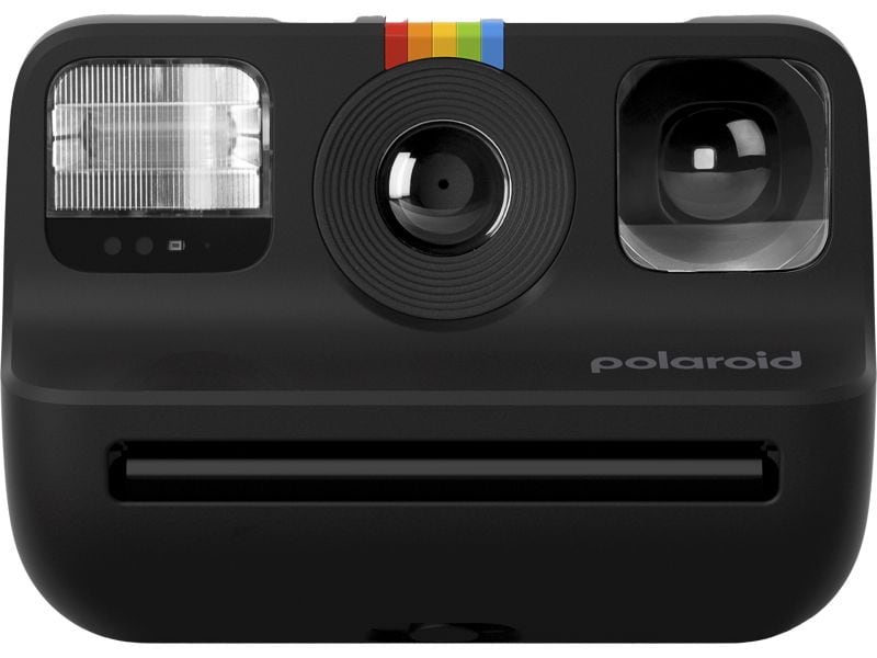 Polaroid Fotokamera Go Gen 2.0 Schwarz Ultrakompakte Sofortbildkamera im Retro-Stil