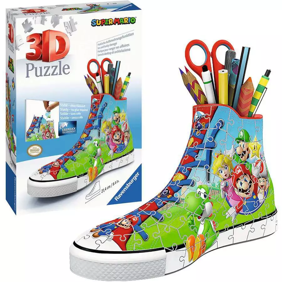Ravensburger Sneaker - Super Mario bunt