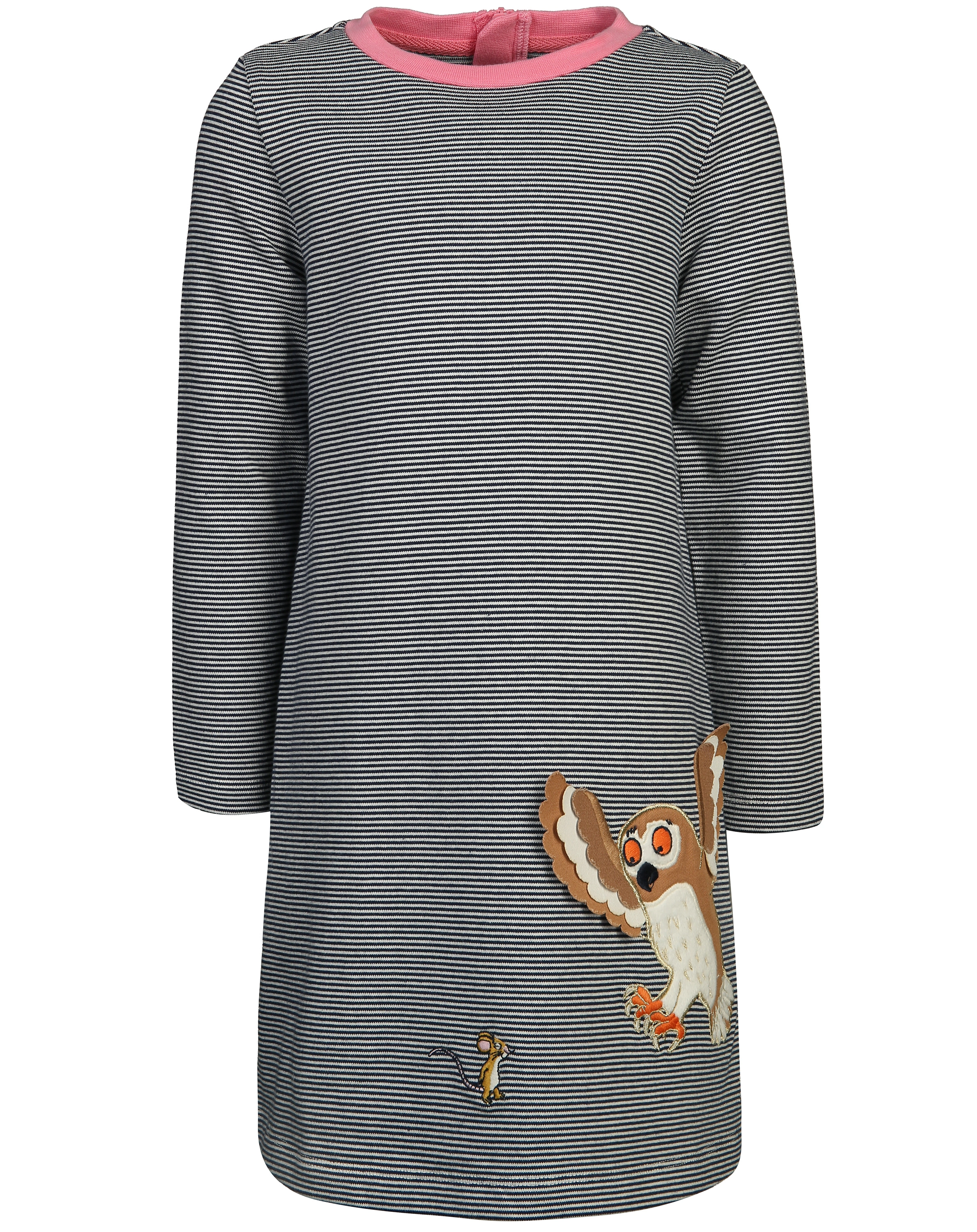 Langarmkleid ROSALEE - OWL gestreift in navy