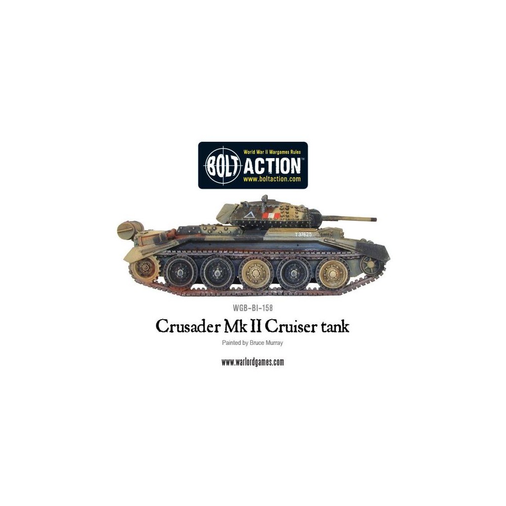 Bolt Action - Crusader MK I/II tank