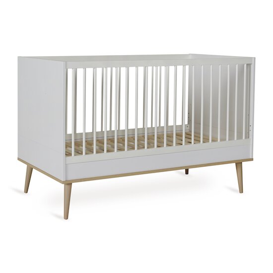 Flow Lit évolutif   White & Oak        70 x 140 cm   de               Quax