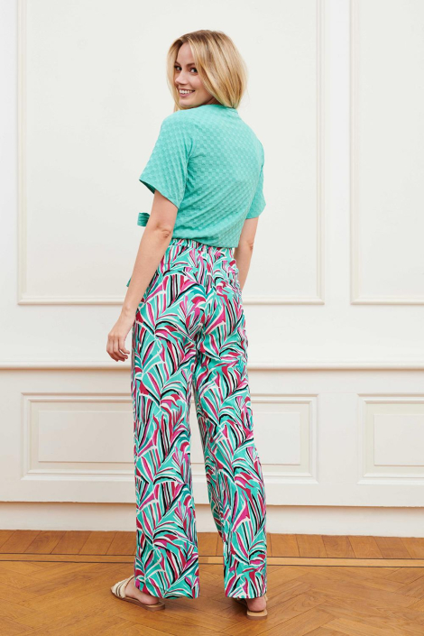 Lofty Manner groene dames broek