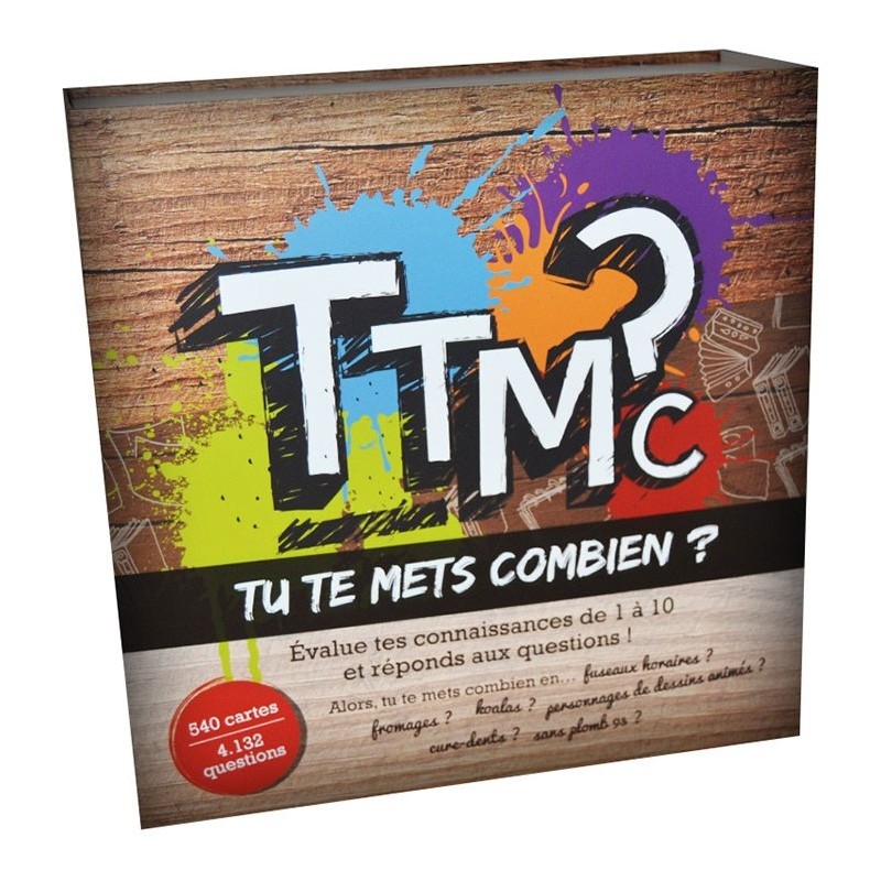 Tu te mets combien?
