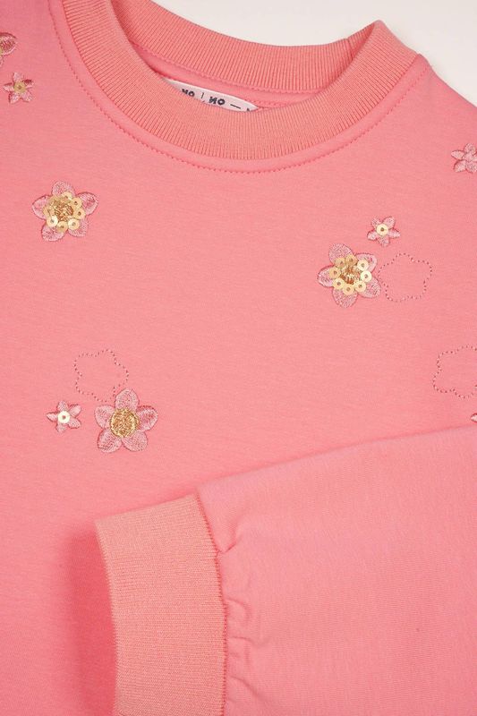 NoNo - meisjes sweater - Rose - maat 146-152