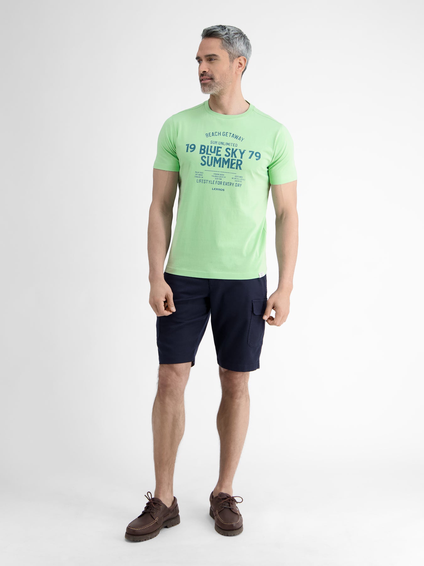 Herren T-Shirt mit Brustprint