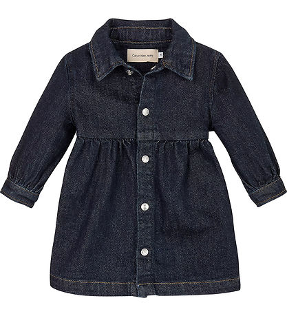 Calvin Klein Kleid - Denim Shirt Dress - Clean Spülen Blue