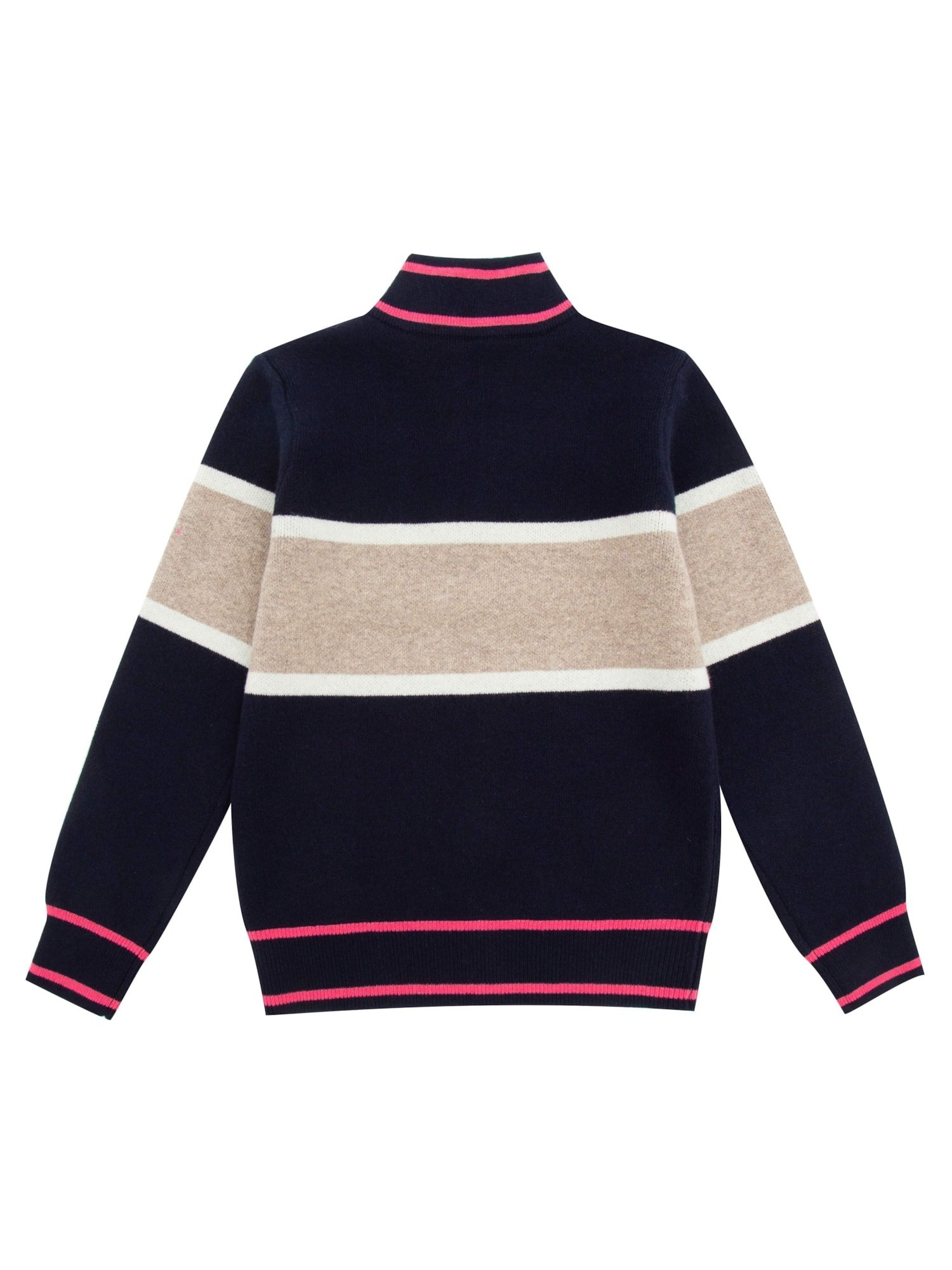 Hemsedal Strikket Ullgenser Jente Dark Blue