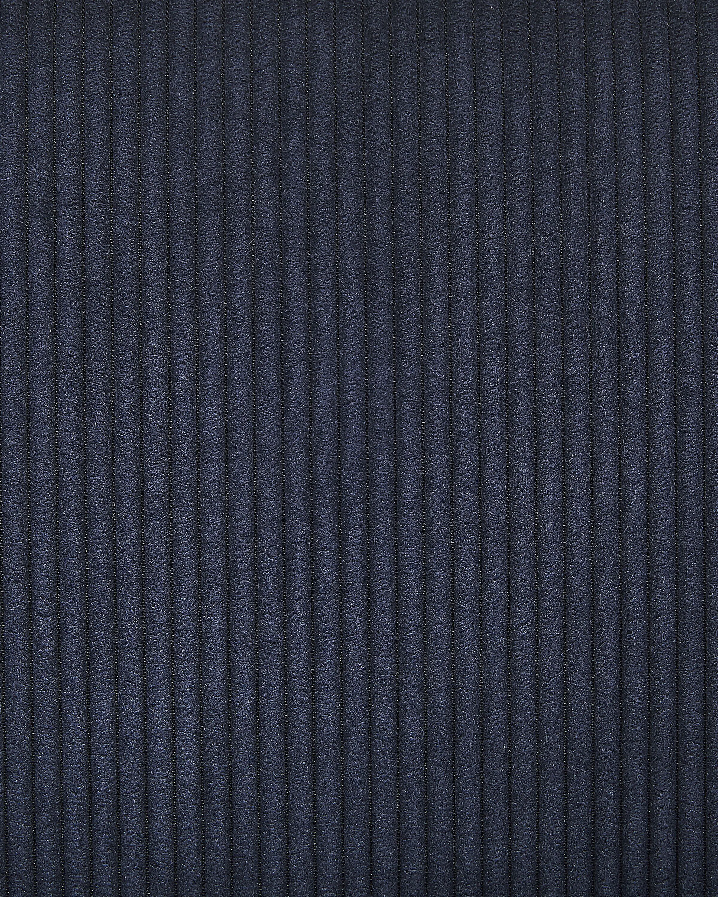 Set van 2 eetkamerstoelen LOVERNA Corduroy Donkerblauw
