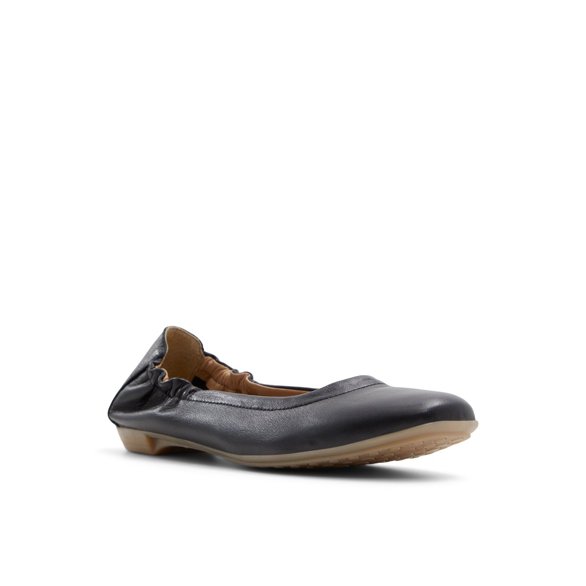 LUCA FERRI-Invergarry-Ballerine - Talon plat - Noir