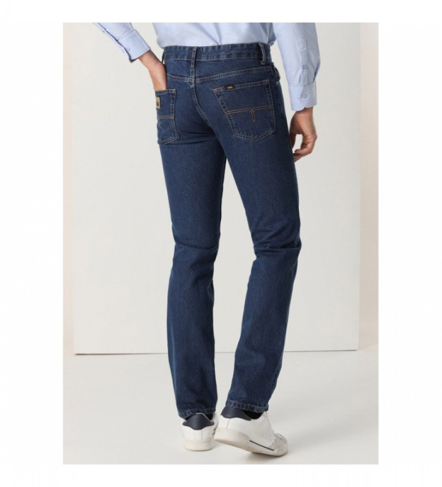 Calça jeans Lois Jeans azul reta