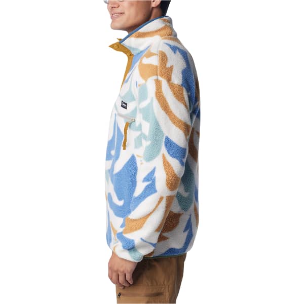 Sweat polaire COLUMBIA HELVETIA HALF SNAP FLEECE CHALK FLORISTIC PRINT/LIGHT CAMEL/SKYLER